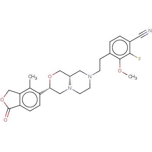 Chemical structure of BindingDB Monomer ID 312697