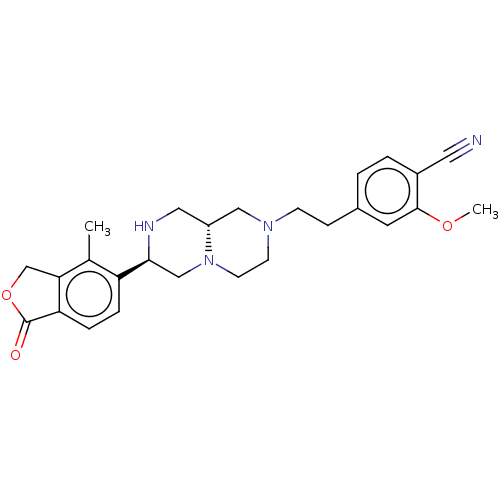 Chemical structure of BindingDB Monomer ID 312702