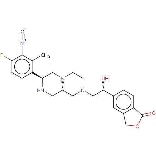 Chemical structure of BindingDB Monomer ID 312709