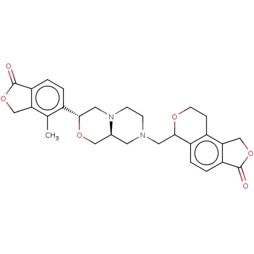 Chemical structure of BindingDB Monomer ID 312710