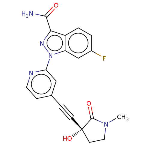 Chemical structure of BindingDB Monomer ID 312774