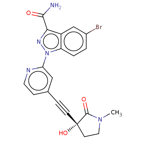Chemical structure of BindingDB Monomer ID 312777