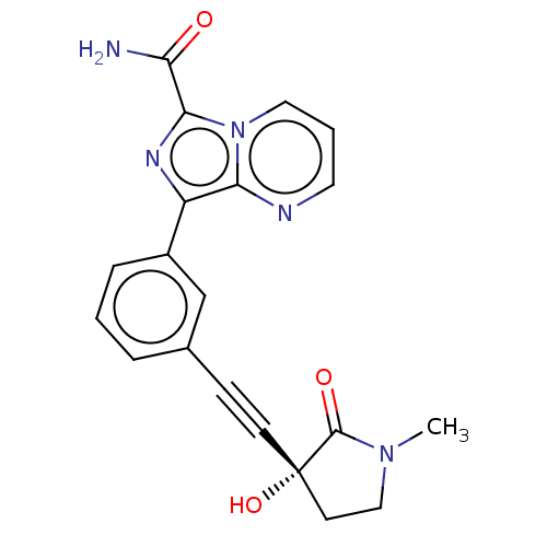 Chemical structure of BindingDB Monomer ID 312796
