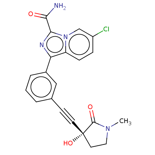 Chemical structure of BindingDB Monomer ID 312804