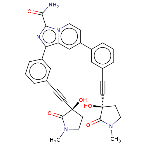 Chemical structure of BindingDB Monomer ID 312806
