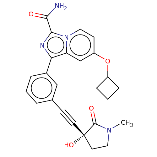 Chemical structure of BindingDB Monomer ID 312807