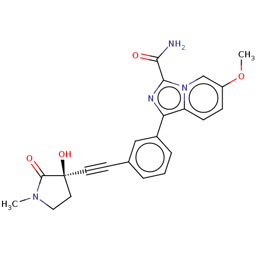Chemical structure of BindingDB Monomer ID 312809