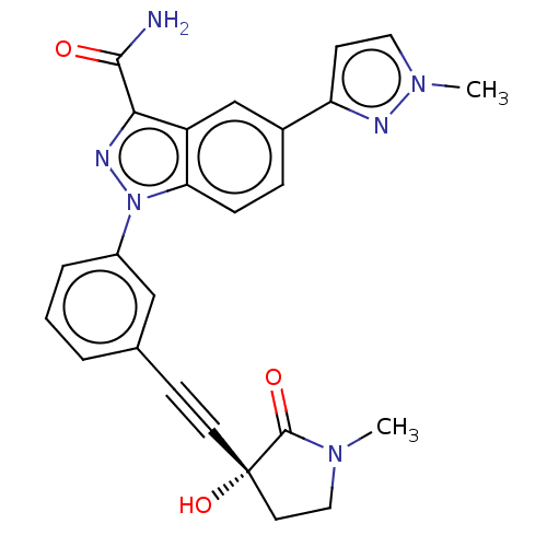 Chemical structure of BindingDB Monomer ID 312813