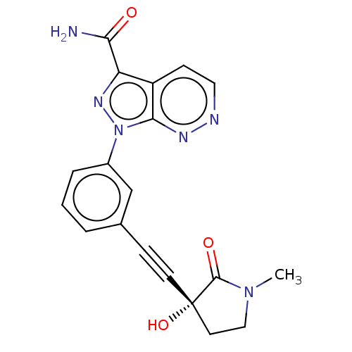 Chemical structure of BindingDB Monomer ID 312884