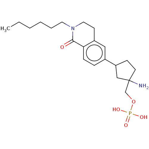 Chemical structure of BindingDB Monomer ID 313189