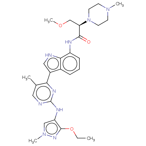 Chemical structure of BindingDB Monomer ID 313401