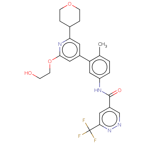 Chemical structure of BindingDB Monomer ID 313645