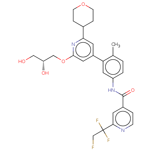Chemical structure of BindingDB Monomer ID 313647