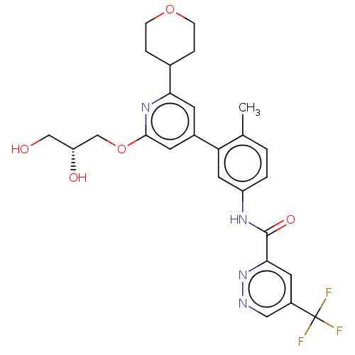 Chemical structure of BindingDB Monomer ID 313648
