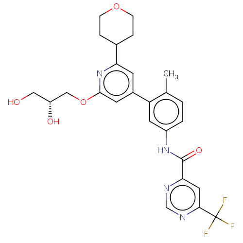 Chemical structure of BindingDB Monomer ID 313650