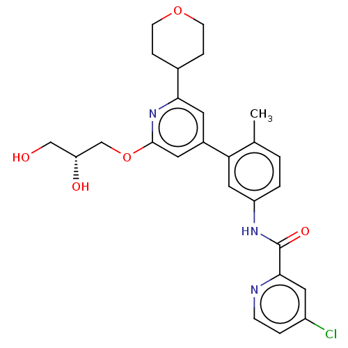 Chemical structure of BindingDB Monomer ID 313652