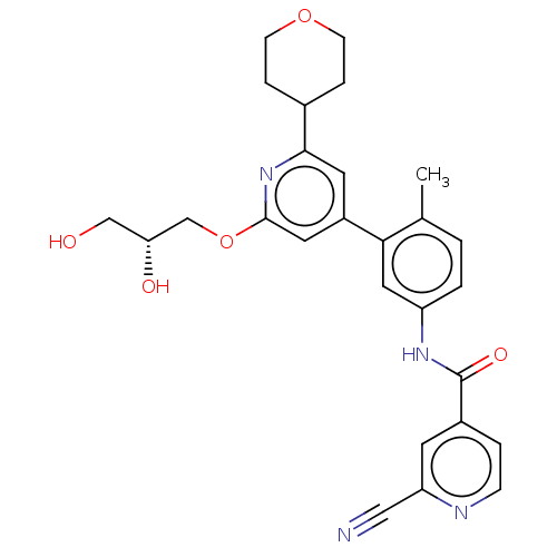 Chemical structure of BindingDB Monomer ID 313653