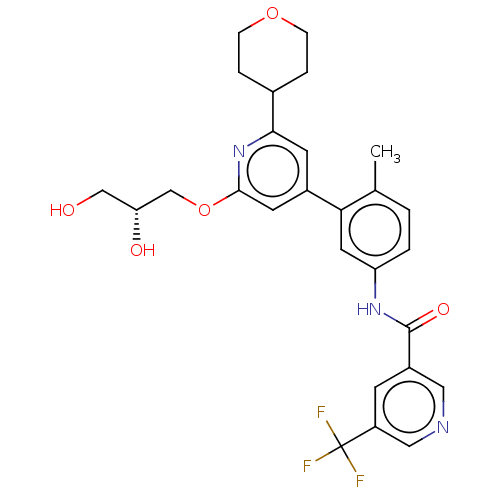 Chemical structure of BindingDB Monomer ID 313655
