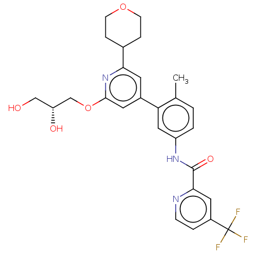 Chemical structure of BindingDB Monomer ID 313657