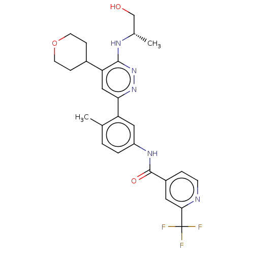 Chemical structure of BindingDB Monomer ID 313683