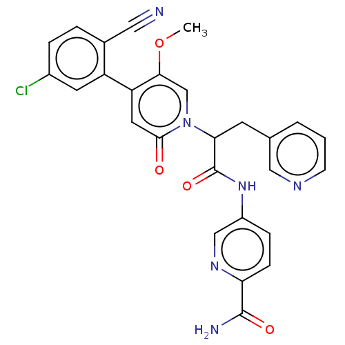 Chemical structure of BindingDB Monomer ID 313703