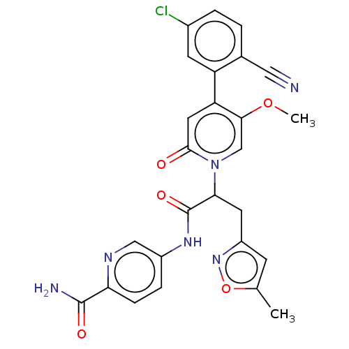 Chemical structure of BindingDB Monomer ID 313723