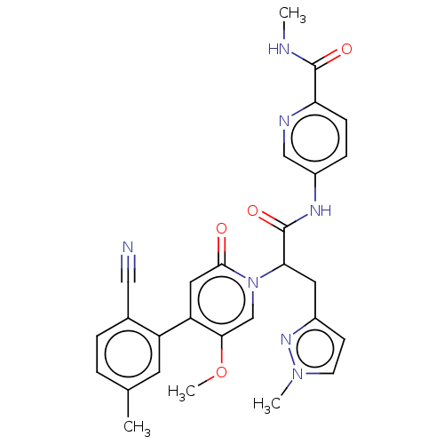 Chemical structure of BindingDB Monomer ID 313724