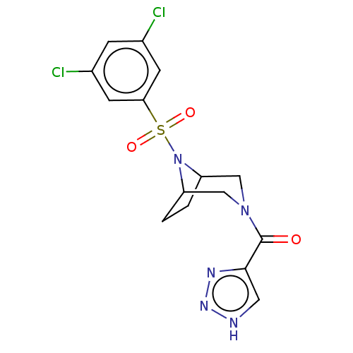 Chemical structure of BindingDB Monomer ID 313816
