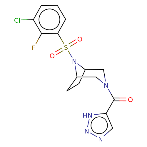 Chemical structure of BindingDB Monomer ID 313834