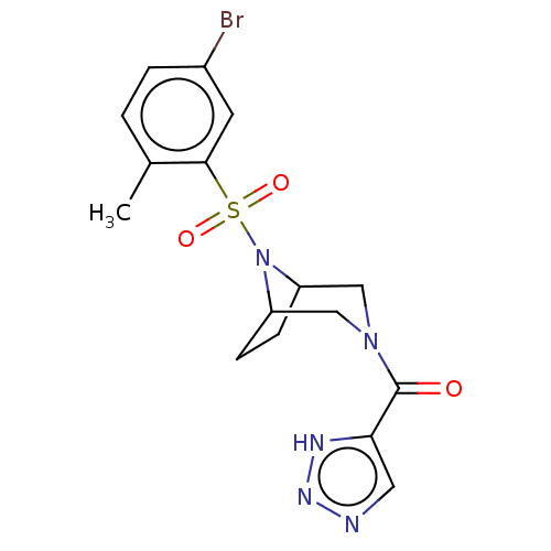 Chemical structure of BindingDB Monomer ID 313874