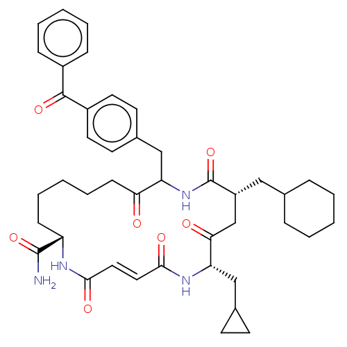 Chemical structure of BindingDB Monomer ID 314094