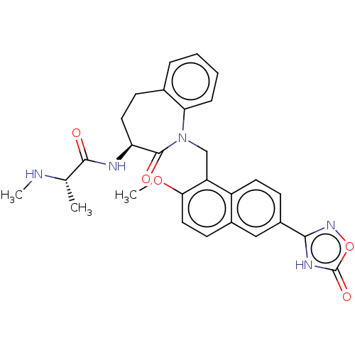 Chemical structure of BindingDB Monomer ID 314219