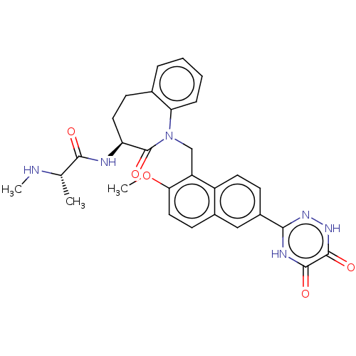 Chemical structure of BindingDB Monomer ID 314223