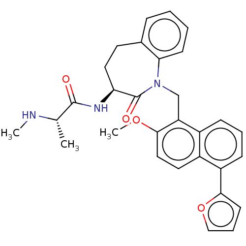 Chemical structure of BindingDB Monomer ID 314237