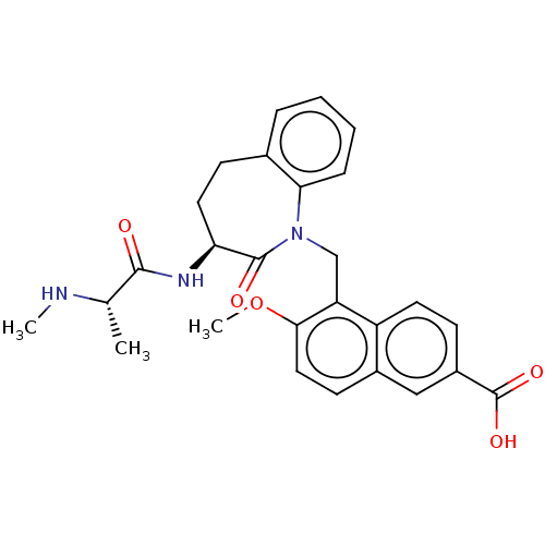 Chemical structure of BindingDB Monomer ID 314239
