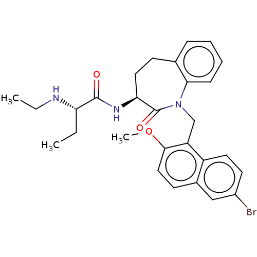 Chemical structure of BindingDB Monomer ID 314250