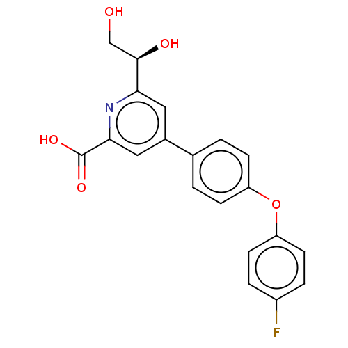 Chemical structure of BindingDB Monomer ID 314273