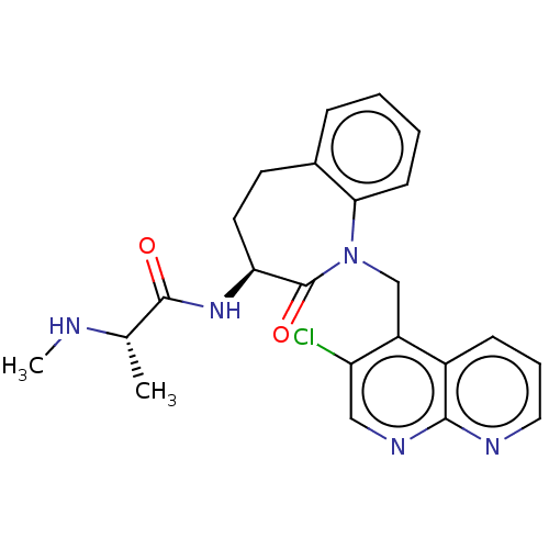 Chemical structure of BindingDB Monomer ID 314300