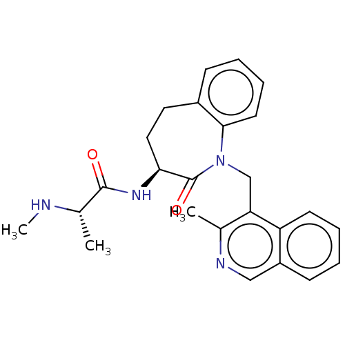 Chemical structure of BindingDB Monomer ID 314303