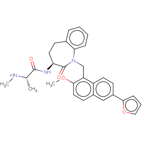 Chemical structure of BindingDB Monomer ID 314328