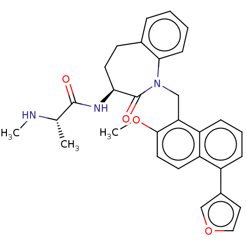 Chemical structure of BindingDB Monomer ID 314329