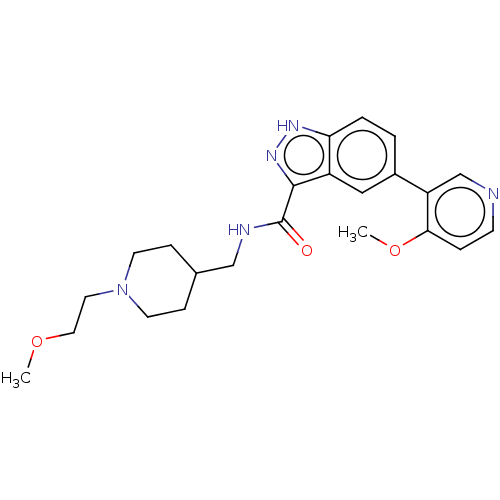 Chemical structure of BindingDB Monomer ID 314374
