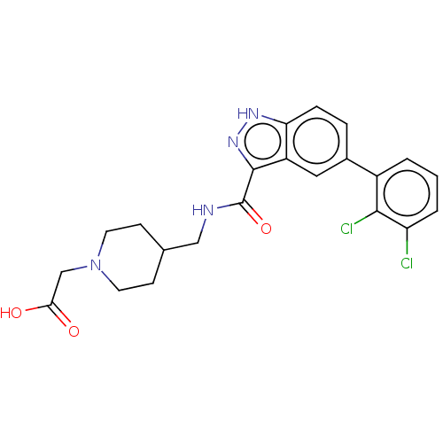 Chemical structure of BindingDB Monomer ID 314396