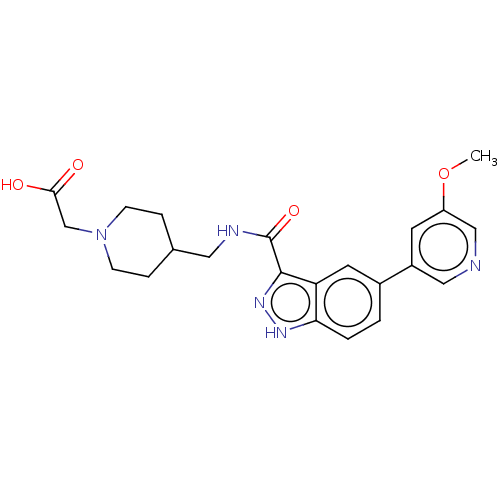 Chemical structure of BindingDB Monomer ID 314399