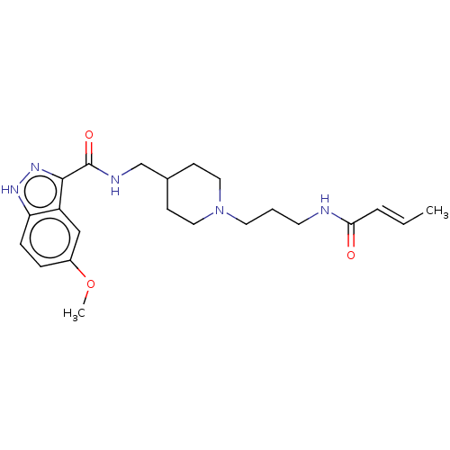 Chemical structure of BindingDB Monomer ID 314407