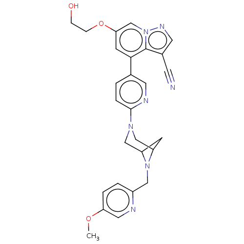Chemical structure of BindingDB Monomer ID 315457