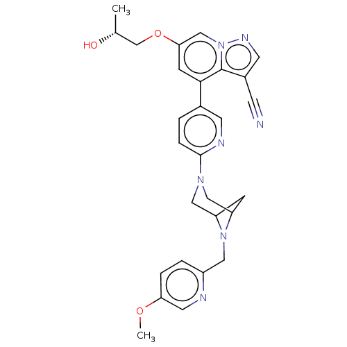 Chemical structure of BindingDB Monomer ID 315476