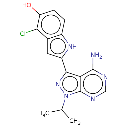Chemical structure of BindingDB Monomer ID 315526