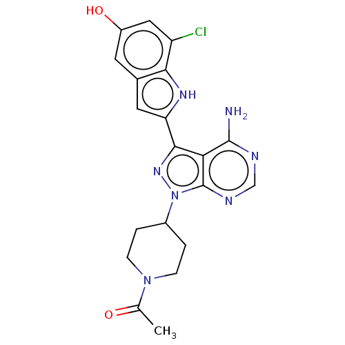 Chemical structure of BindingDB Monomer ID 315574
