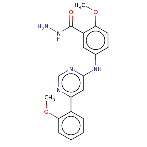 Chemical structure of BindingDB Monomer ID 316205